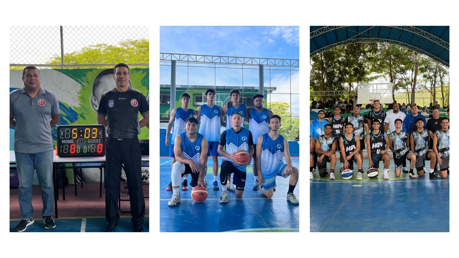 UAM VS Hermandad Gallega de Valencia en un amistoso de básquet