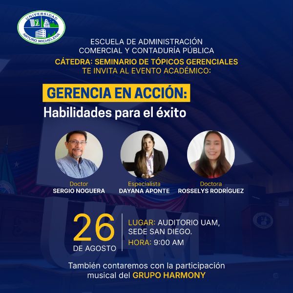 Gerencia en Acción: Habilidades para el éxito evento-academico
