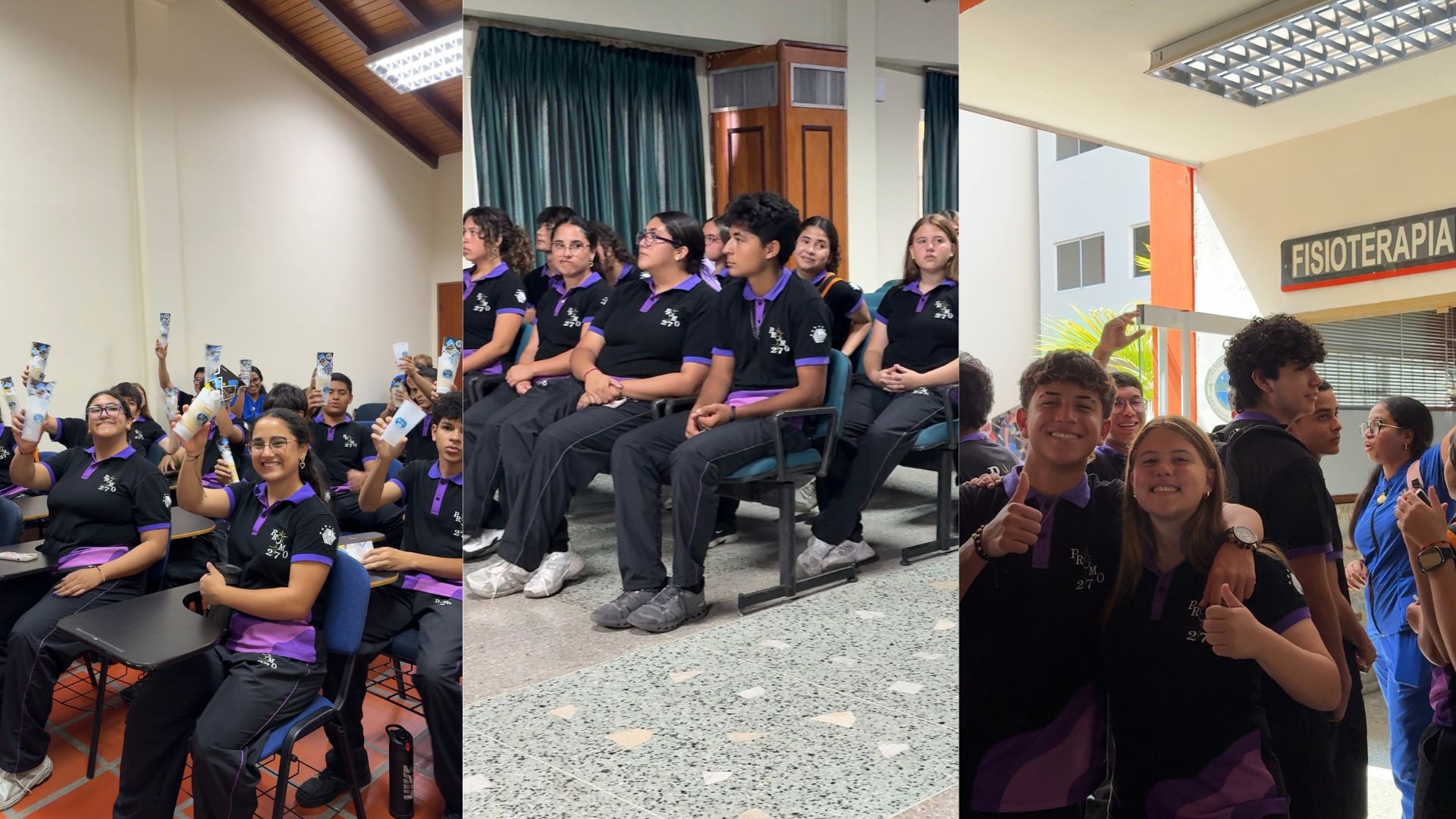 Colegio Patria Bolivariana realizó una visita a la Universidad Arturo Michelena