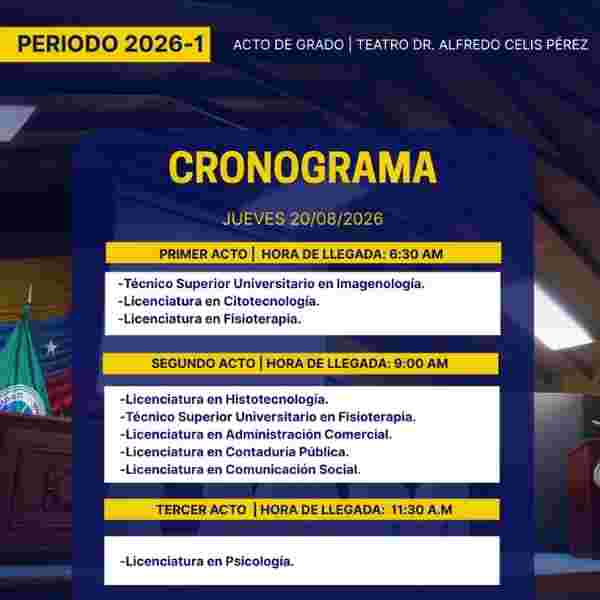 Foto Informacion de graduandos