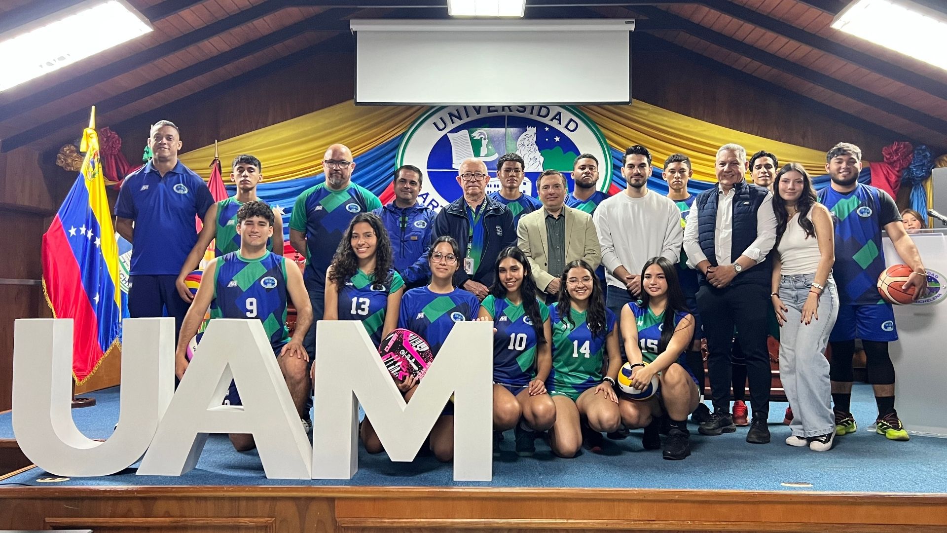 La Universidad Arturo Michelena presenta su nueva identidad e indumentaria deportiva rumbo a su 25° aniversario